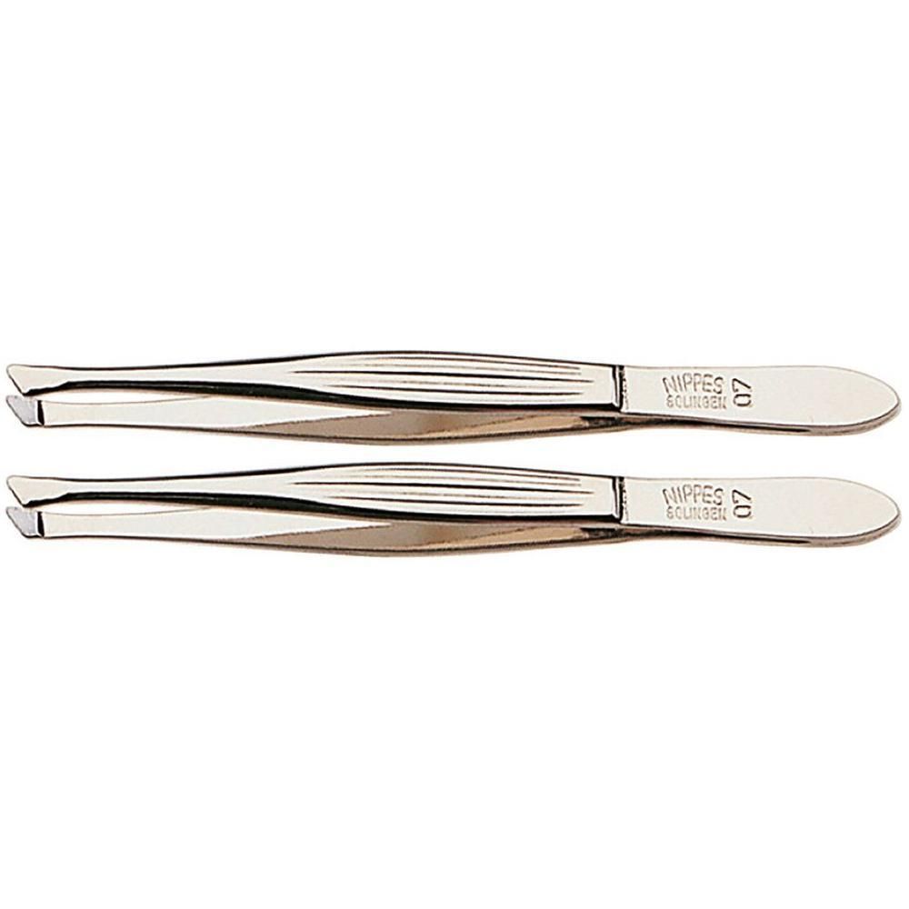 Nippes Pince à Epiler Oblique Étroite N07