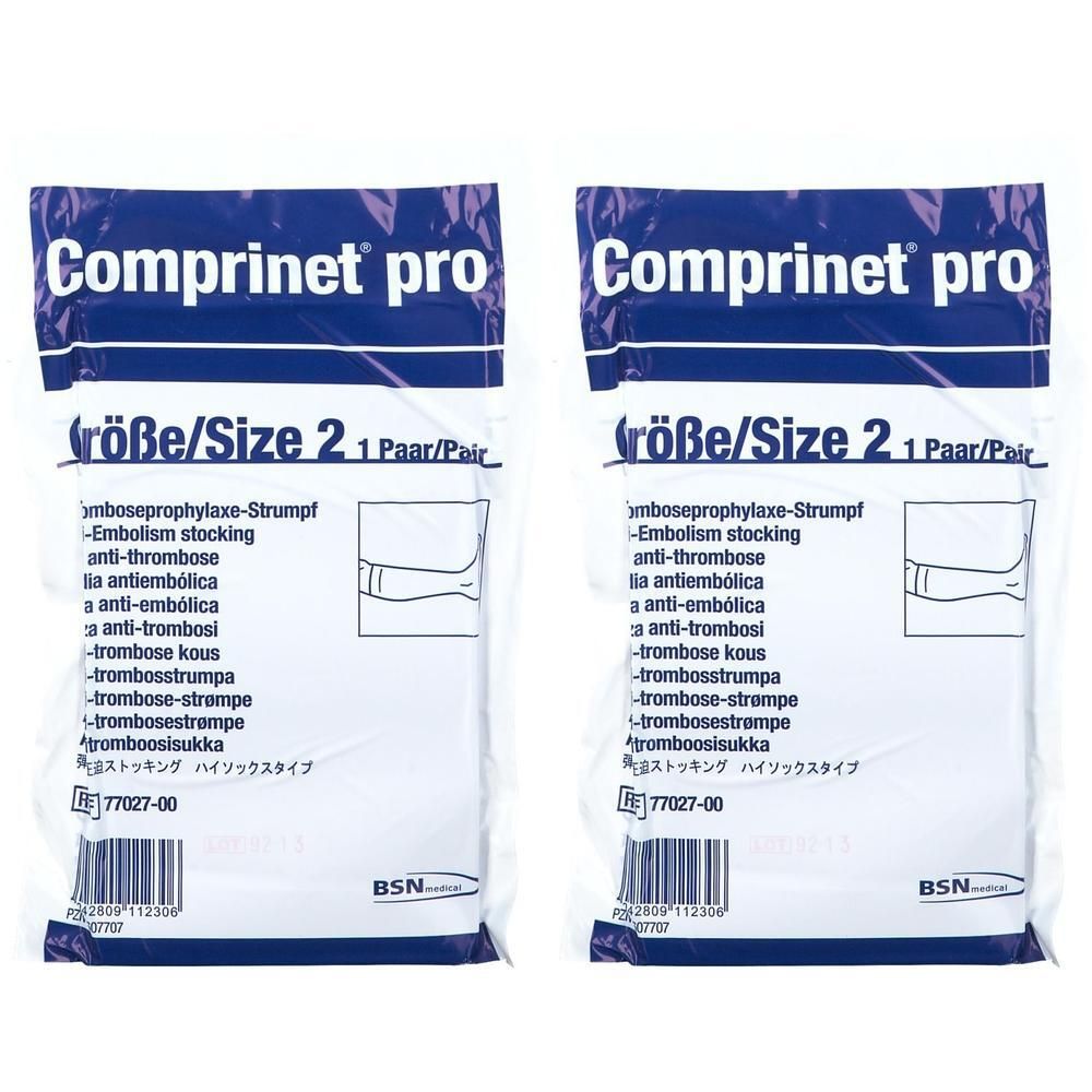 Comprinet Pro Knie Kous Anti-Trombose Maat 2 77027