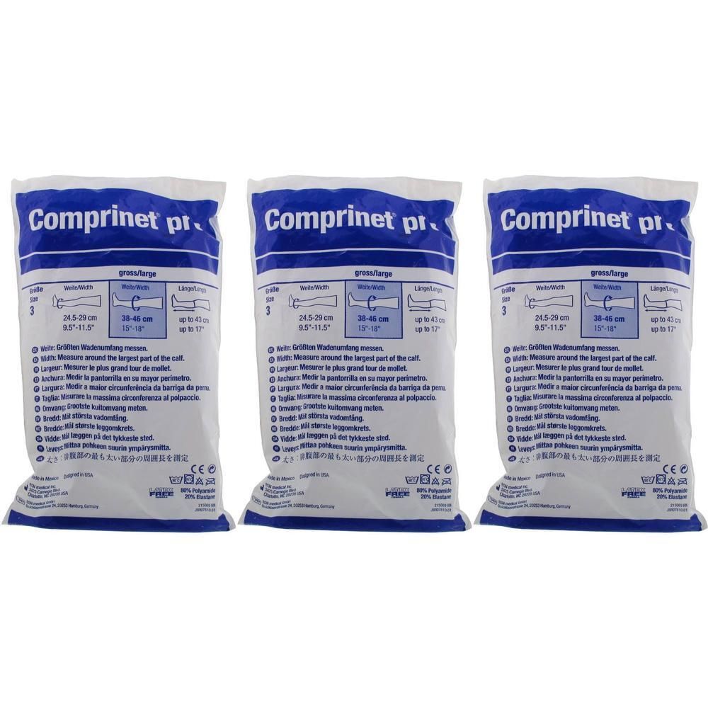 Comprinet Pro Knie Maat 3 77028 Wit