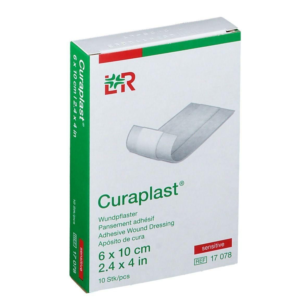 Curaplast hechtpleister, 6 x 10 cm, 10 stuks.