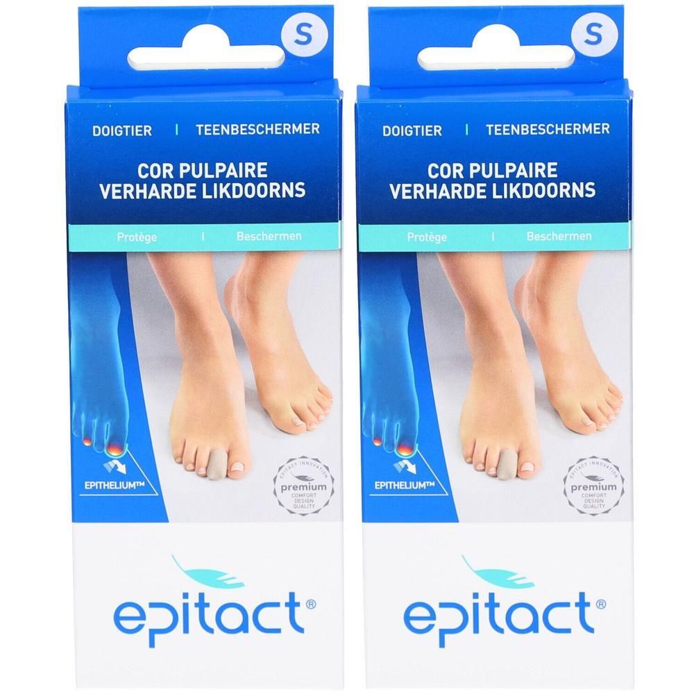 Deux boîtes Epitact Doigtier Cor Pulpaire taille S.
