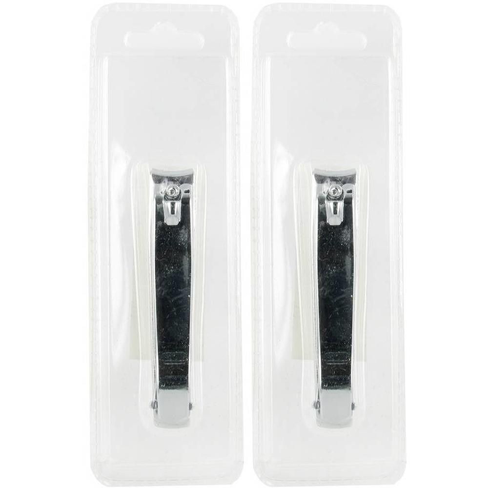 Deux paires de coupe-ongles d'orteils sous blister.