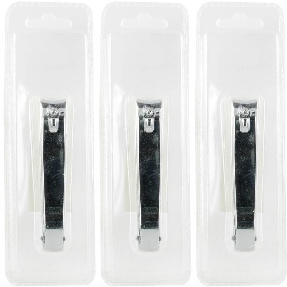 Drie teennagelknippers in blisterverpakking.