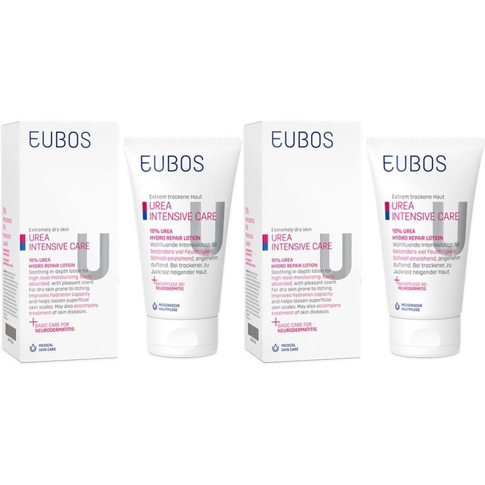 EUBOS 10% Urea Intensive Care Lotion in tubes en dozen.