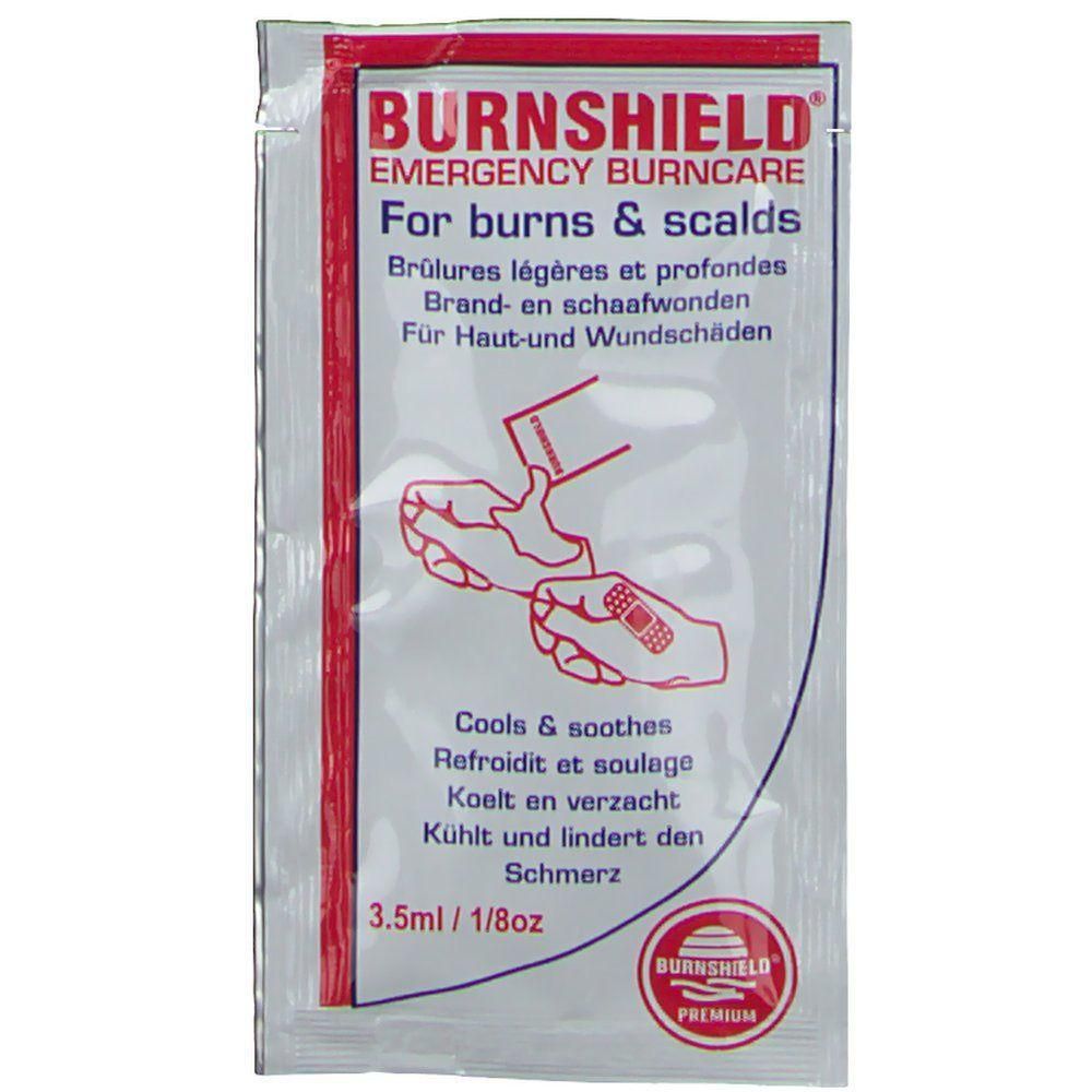 Burnshield Nood-Brandverzorging doekje voor brandwonden en schaafwonden. 3,5ml.