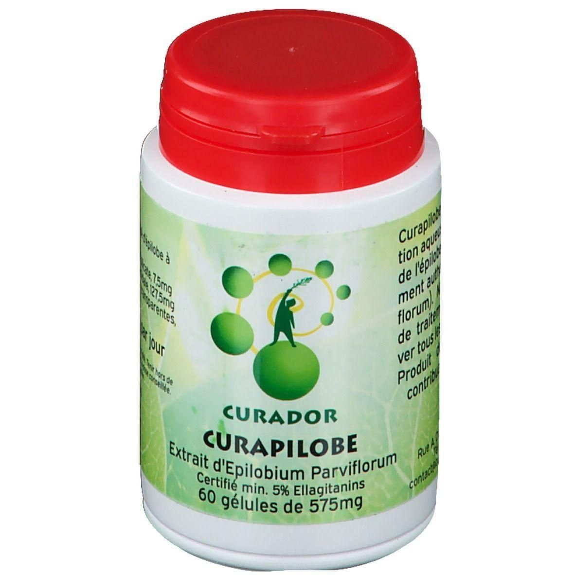 Witte capsule met rode dop, bevat 60 capsules van 575mg.