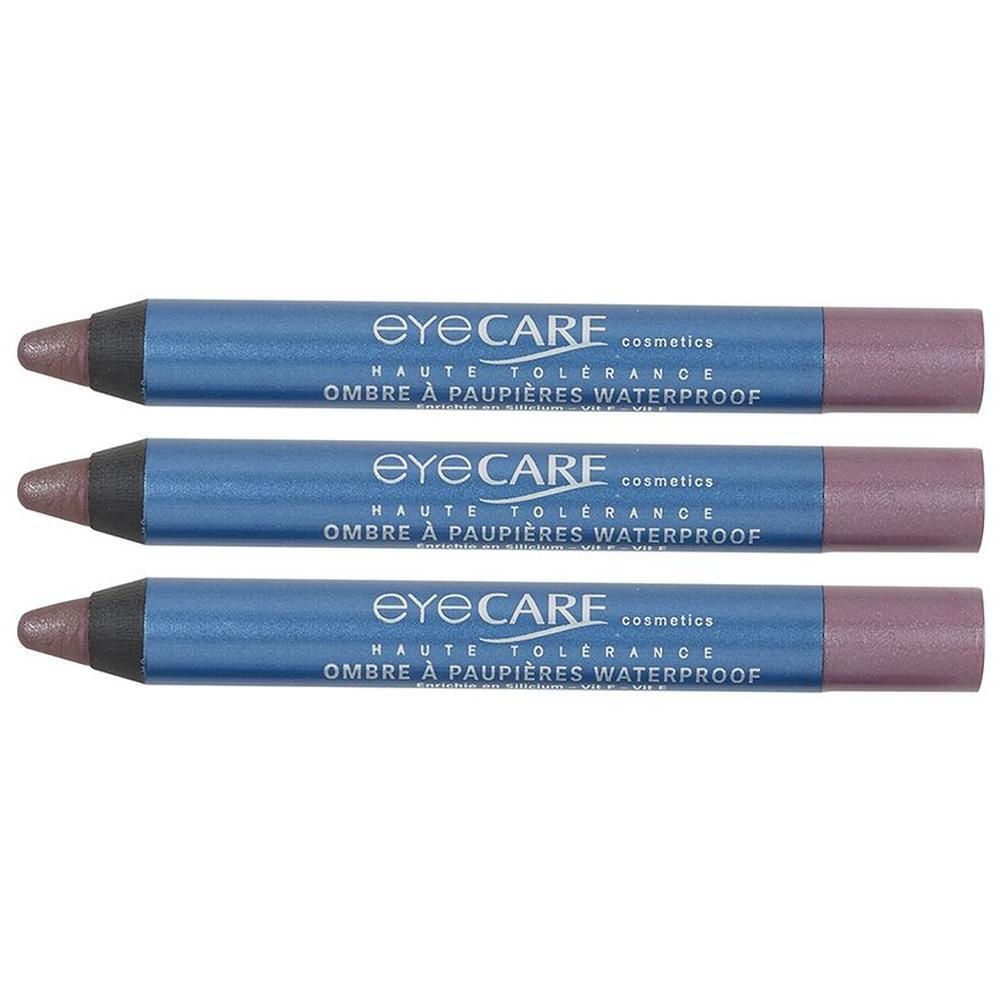 Drie Eye Care Waterproof oogschaduwpotloden in de kleur Chamois.