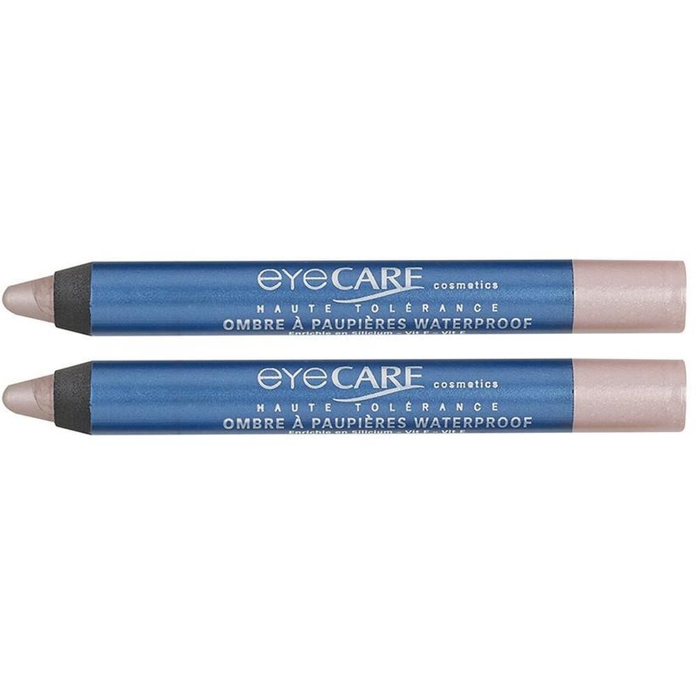 Deux crayons khôl Eye Care Waterproof, teintes neutres.