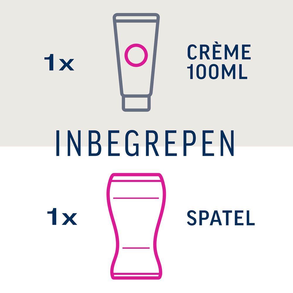 Inhoud: 1x Veet Pure ontharingscrème 100ml en 1x spatel.