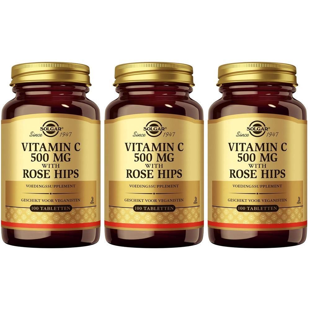Solgar Vitamin C with Rose Hips 500 mg | Cynorrhodon