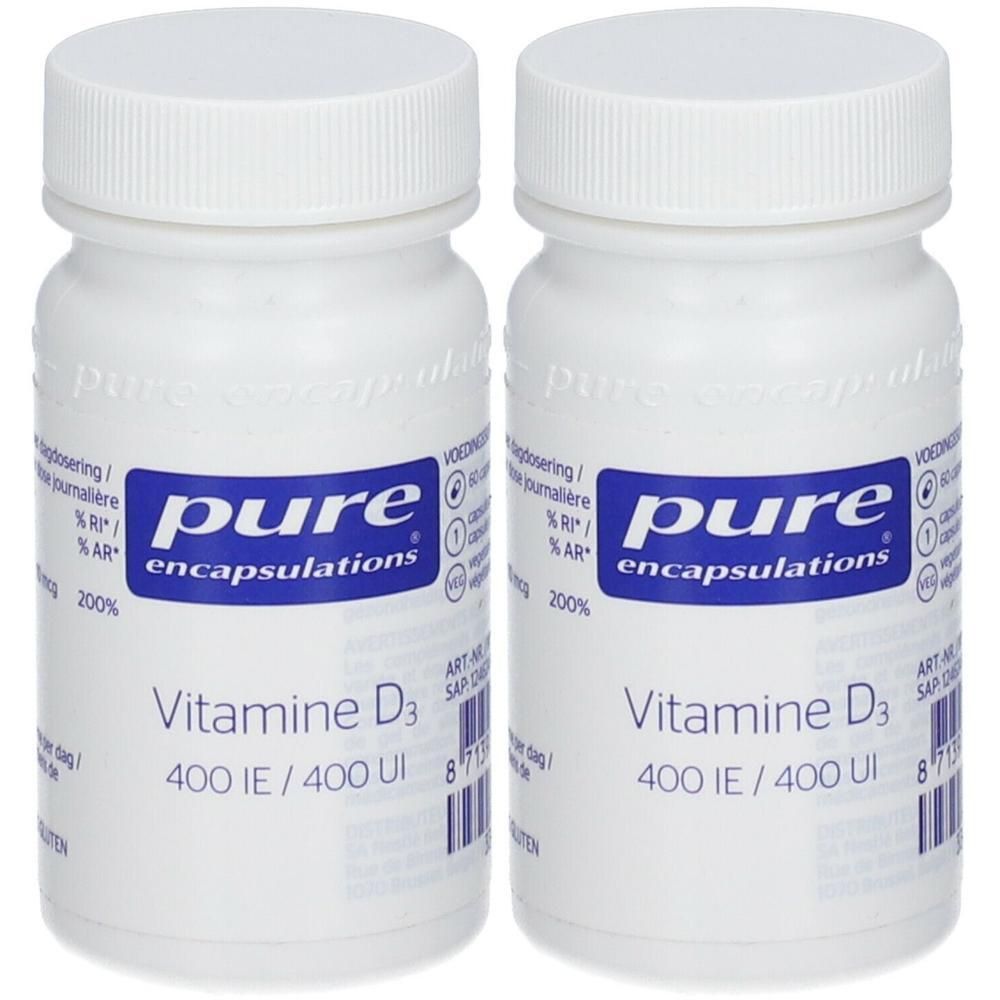 Pure Encapsulations Vitamine D3 400 IE