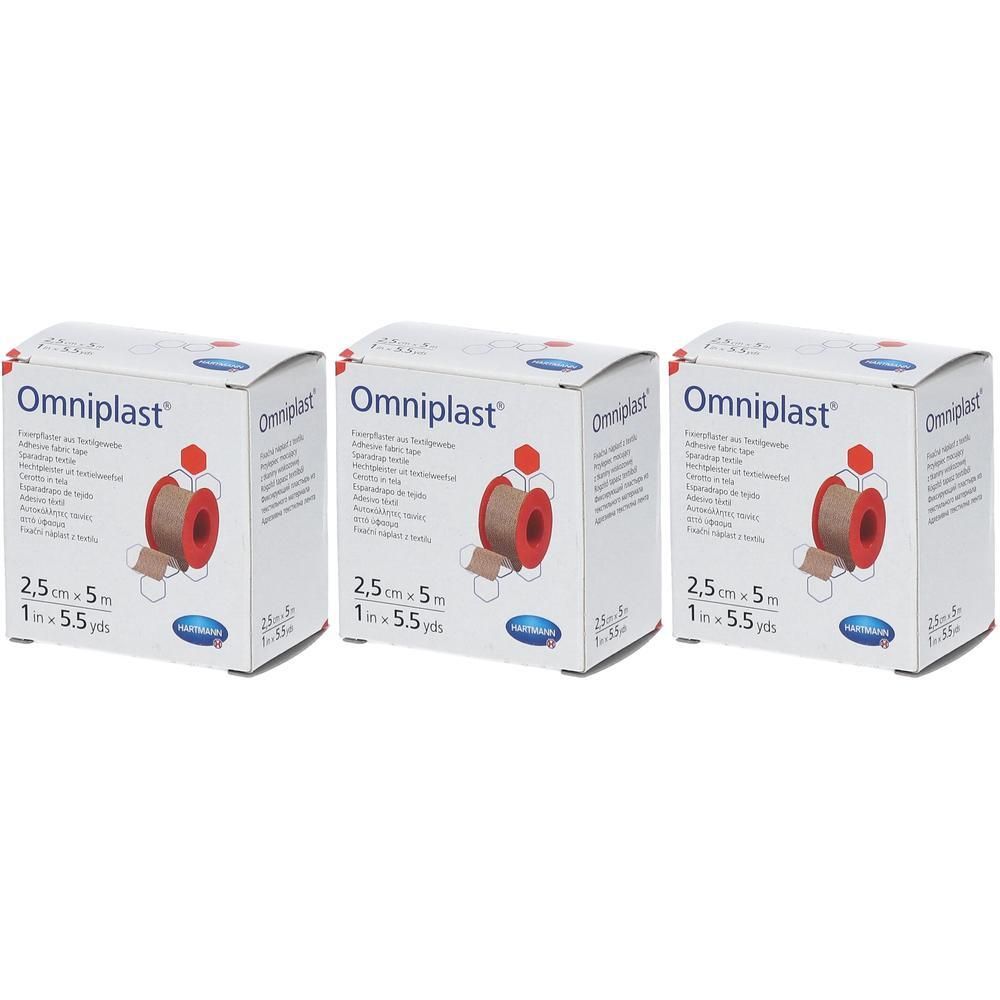 Hartmann Omniplast 2.5cm x 5m 9004413