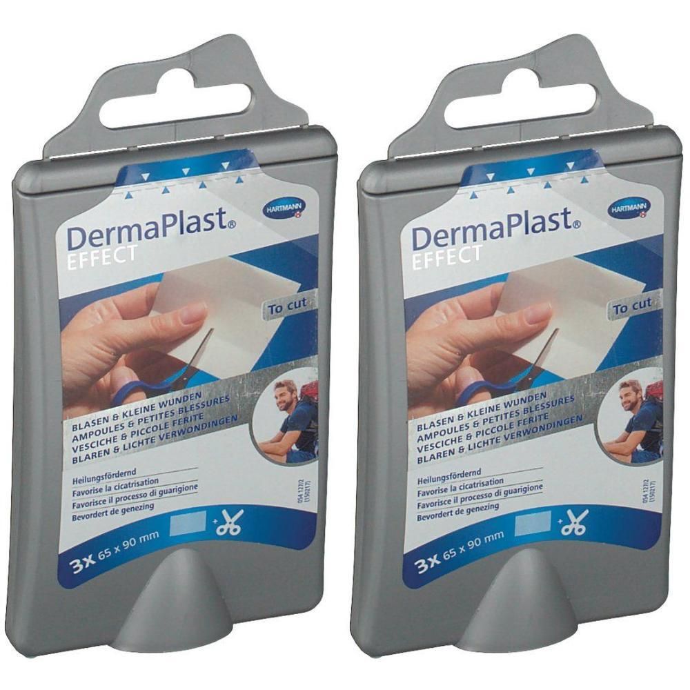 HARTMANN DermaPlast® Effect Pansement pour ampoules 65 mm x 90 mm