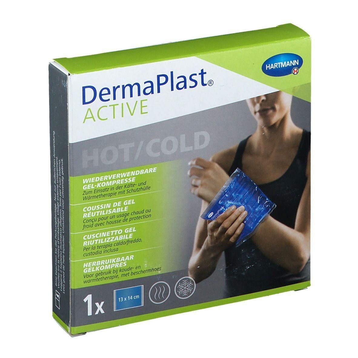 Hartmann DermaPlast Active Compresse Gel Chaud/Froid, 13x14 cm.