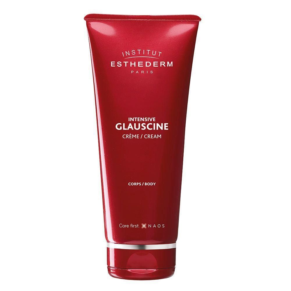 Institut Esthederm Intensive Glauscine Crème voor het lichaam in een rode tube.