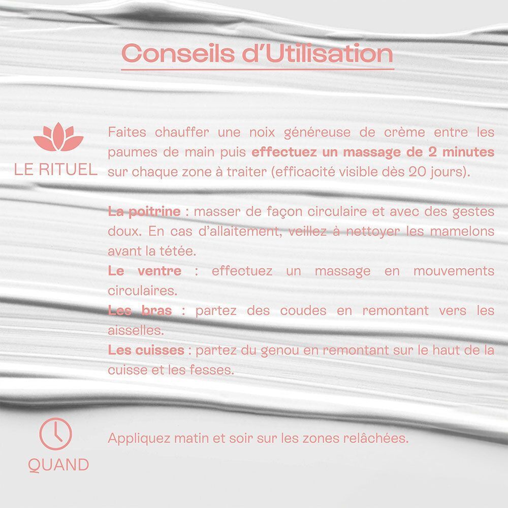 Conseils d'utilisation pour "Coach fermeté" d'Omum, axés sur les techniques de massage pour différentes zones du corps.