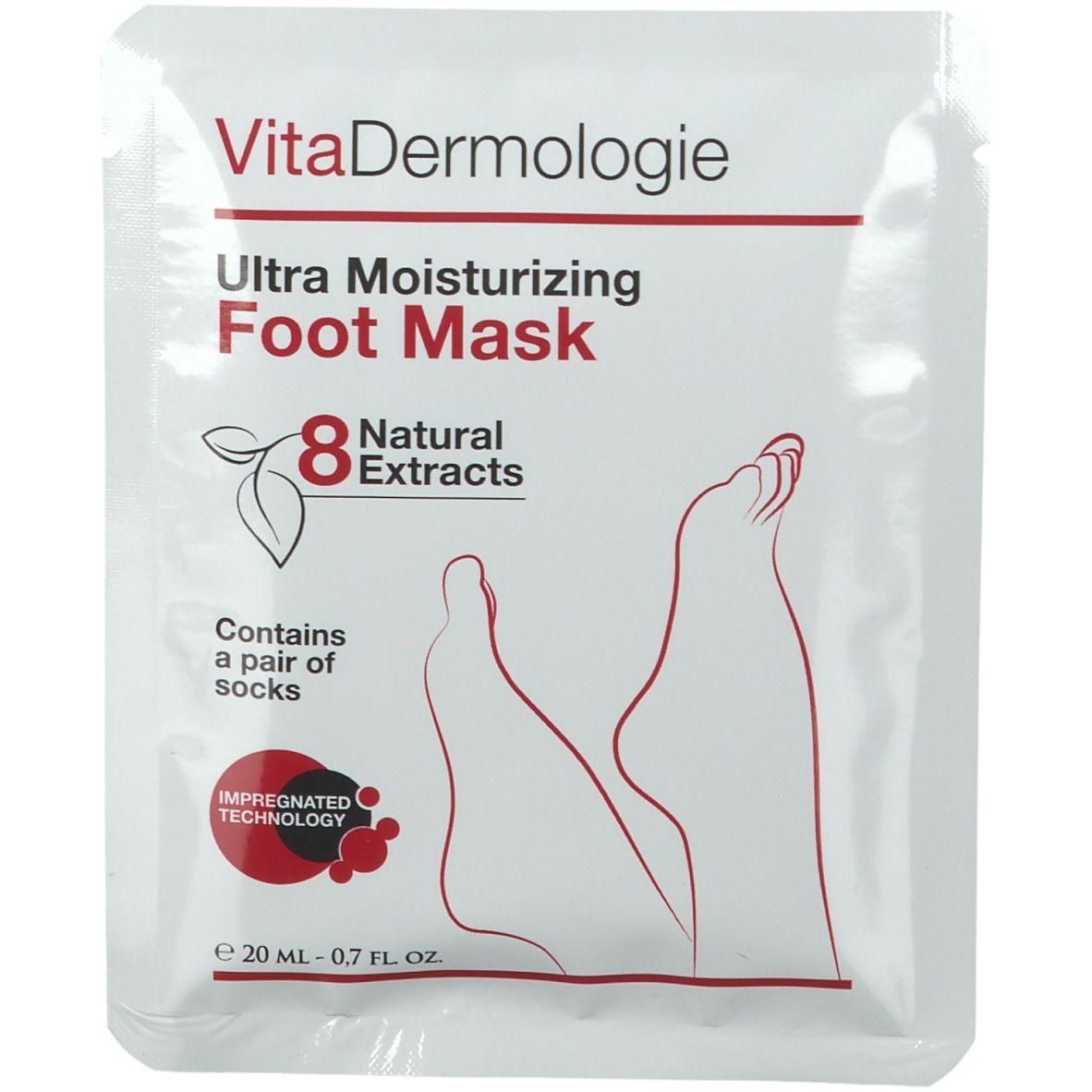 VitaDermologie Masque Pieds Ultra Hydratant | Pieds secs