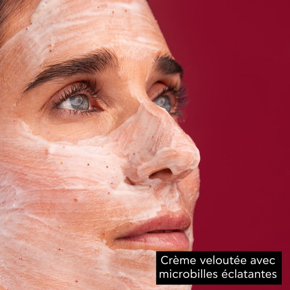 Masque visage Apivita Express Beauty Raisin. Lisse les rides et raffermit. Crème veloutée.
