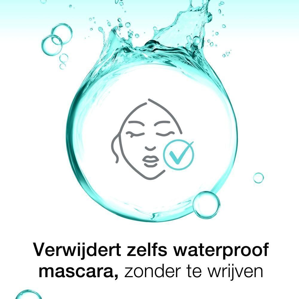 Grafiek: reinigt de huid diep voor een stralende teint.