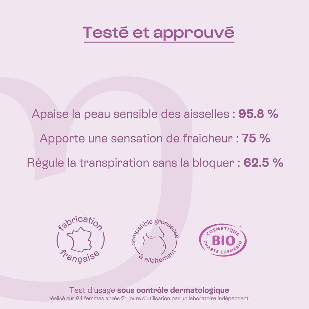 Déodorant Omum : testé et approuvé, fabrication française.