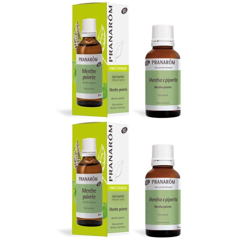 Pranarôm Huile Essentielle Menthe Poivrée Bio