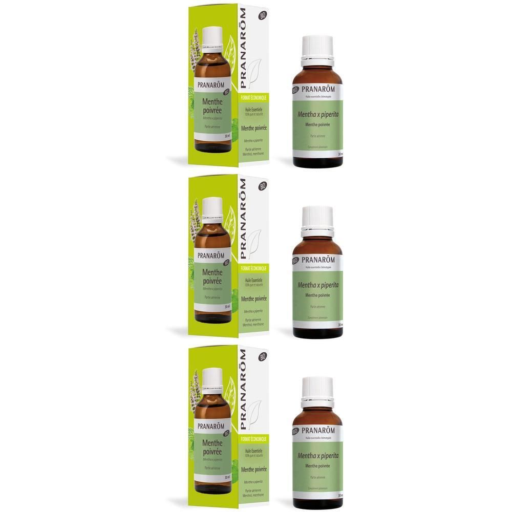 Pranarôm Huile Essentielle Menthe Poivrée Bio
