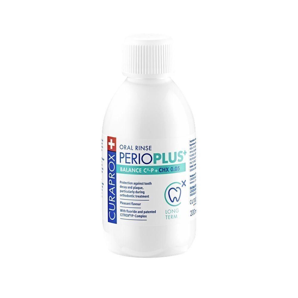 Mondspoeling Curaprox Perio Plus+ Balance, fles van 200ml.