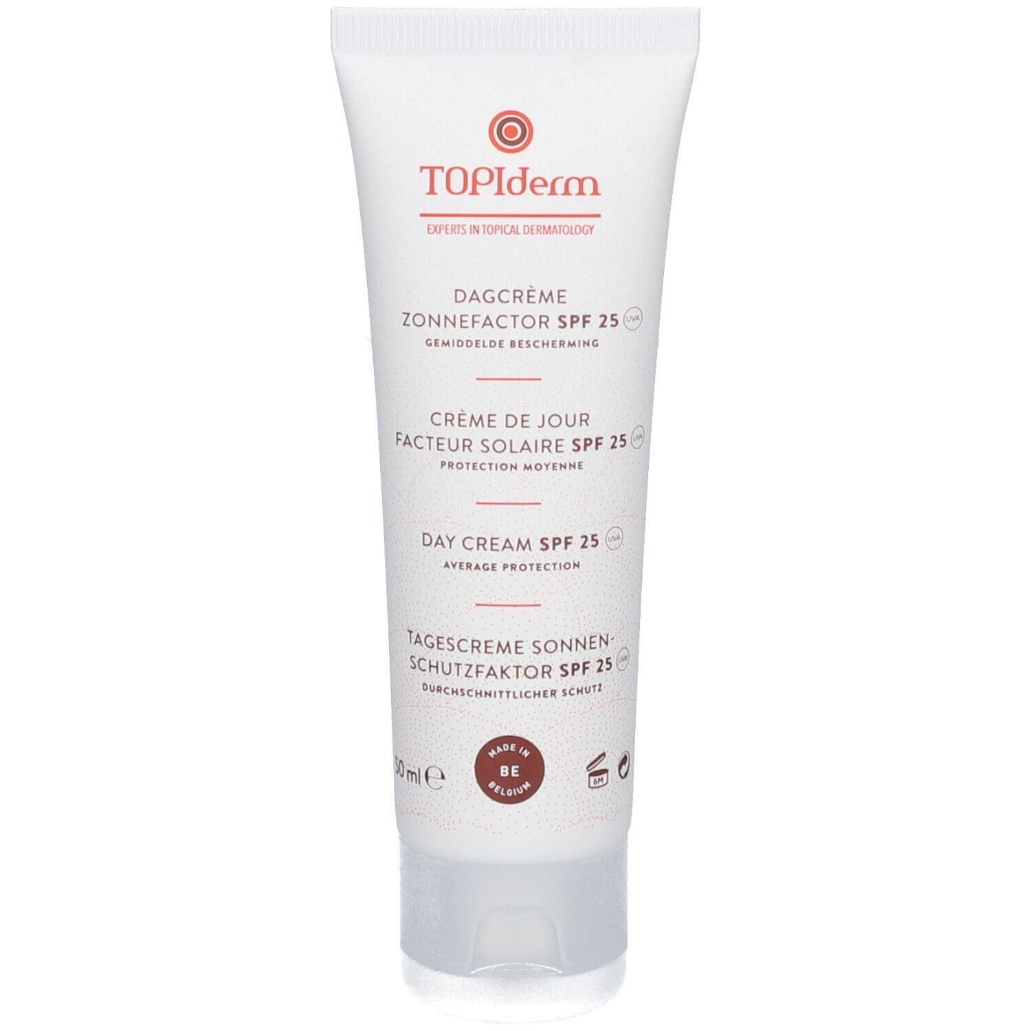 TOPIderm Crème de jour avec SPF 25. Protection moyenne.
