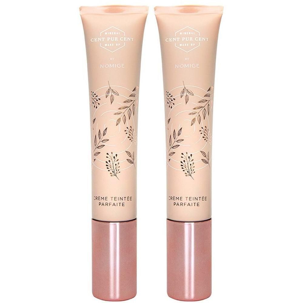 Twee Cent Pur Cent CC Creams van Nomige, tint Clair à Moyen.