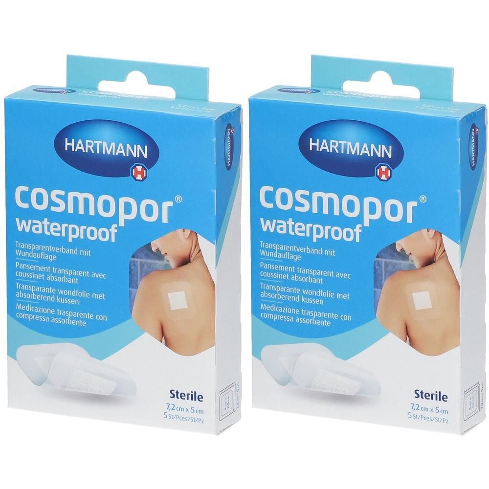 Hartmann Cosmopor®  Waterproof Wondfolie 7,2 cm x 5 cm 901980