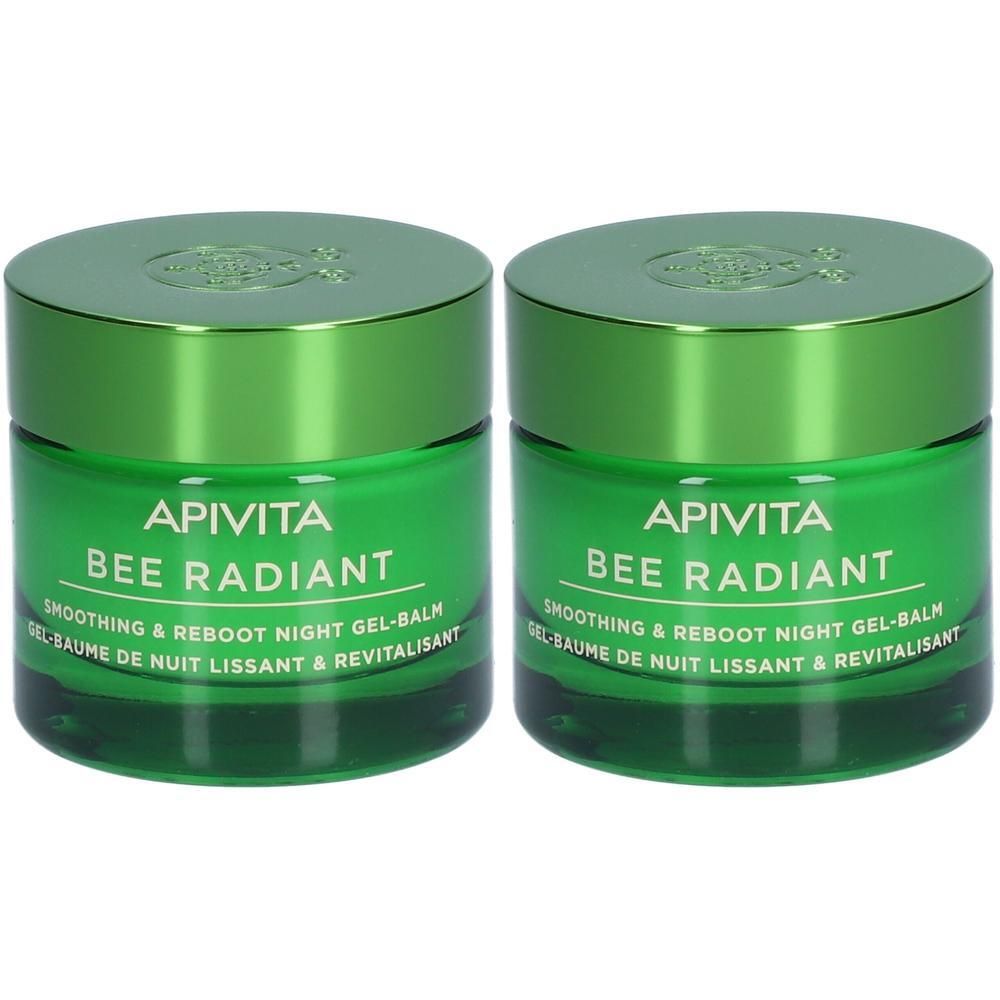 Bee radiant nachtgel-balsem herstelt de huid