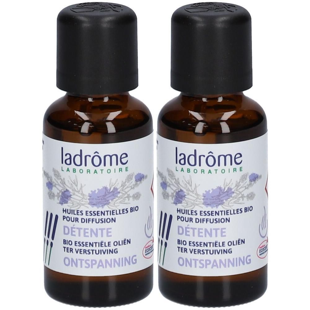 Ladrôme Détente Huiles Essentielles Bio pour Diffusion