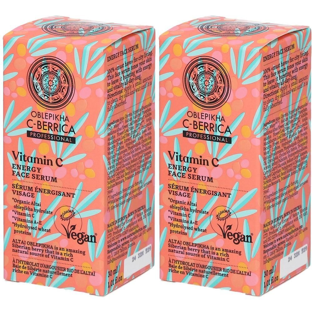Oblepikha C-Berrica Sérum visage énergisant à la vitamine C