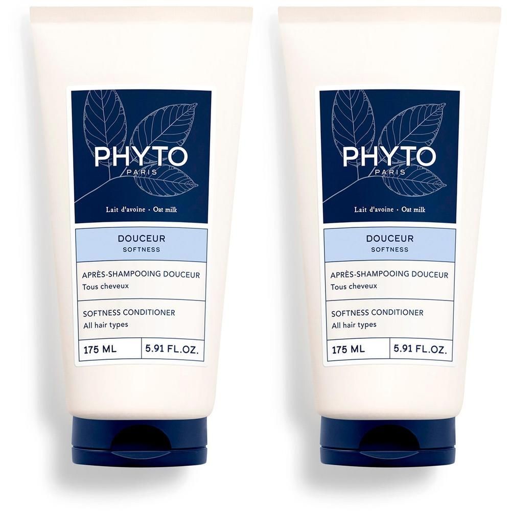Twee Phyto Douceur Conditioner flacons, 175 ml.