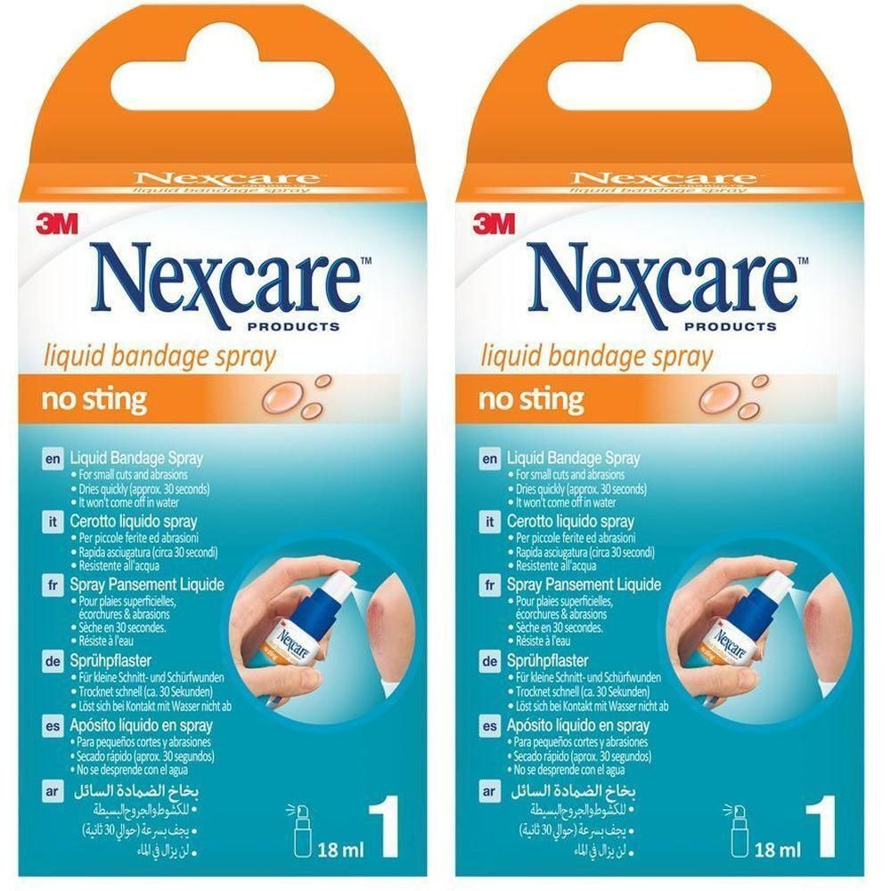 Nexcare Pansement Liquide Spray, 18 ml.