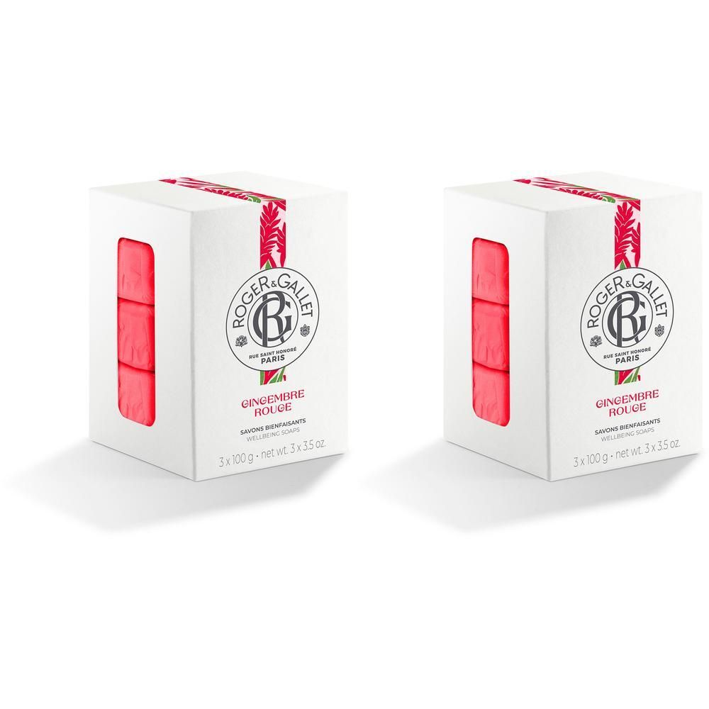Roger & Gallet Savon Bienfaisant GINGEMBRE ROUGE