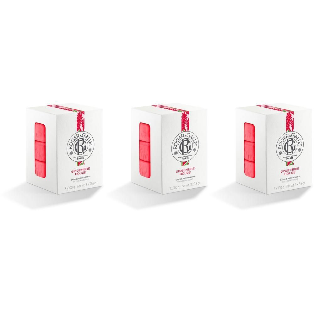 Roger & Gallet Savon Bienfaisant GINGEMBRE ROUGE