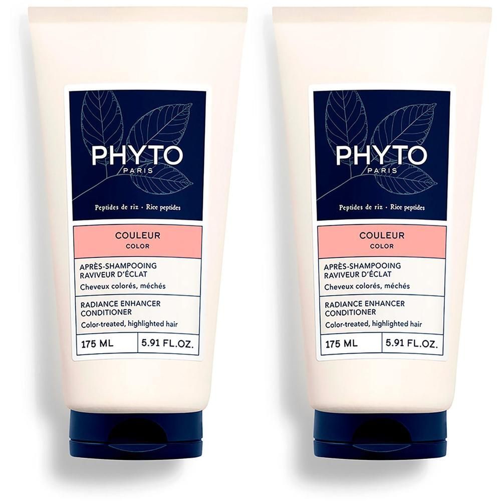 Twee Phyto Couleur Conditioner flacons, 175 ml.