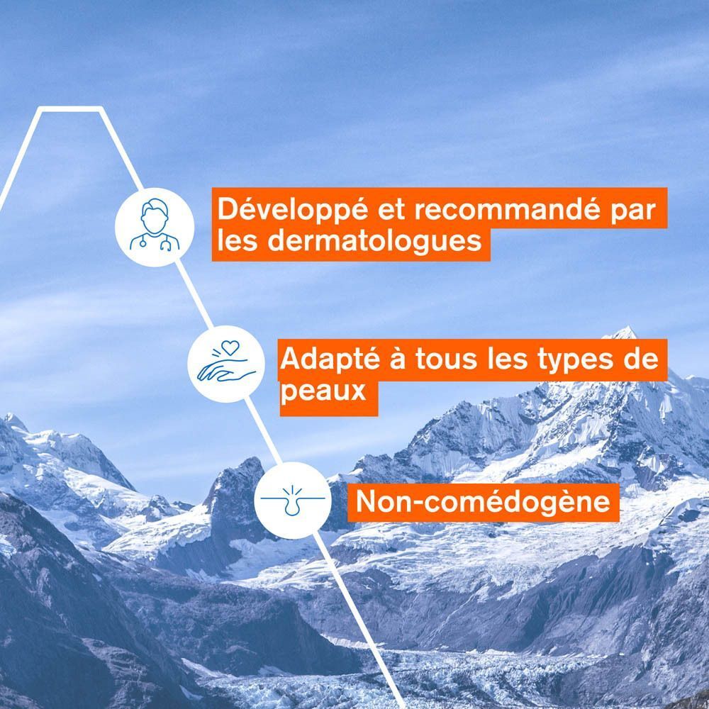 Uriage Dépiderm Crème Mousse Nettoyante Éclat : "Développé et recommandé par les dermatologues", "Adapté à tous les types de peaux".