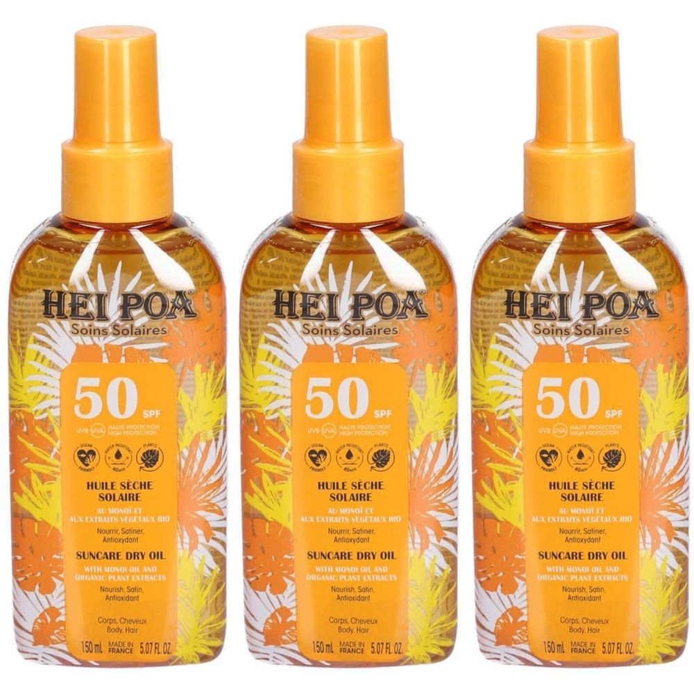 Hei Poa Suncare Huile Solaire SPF50