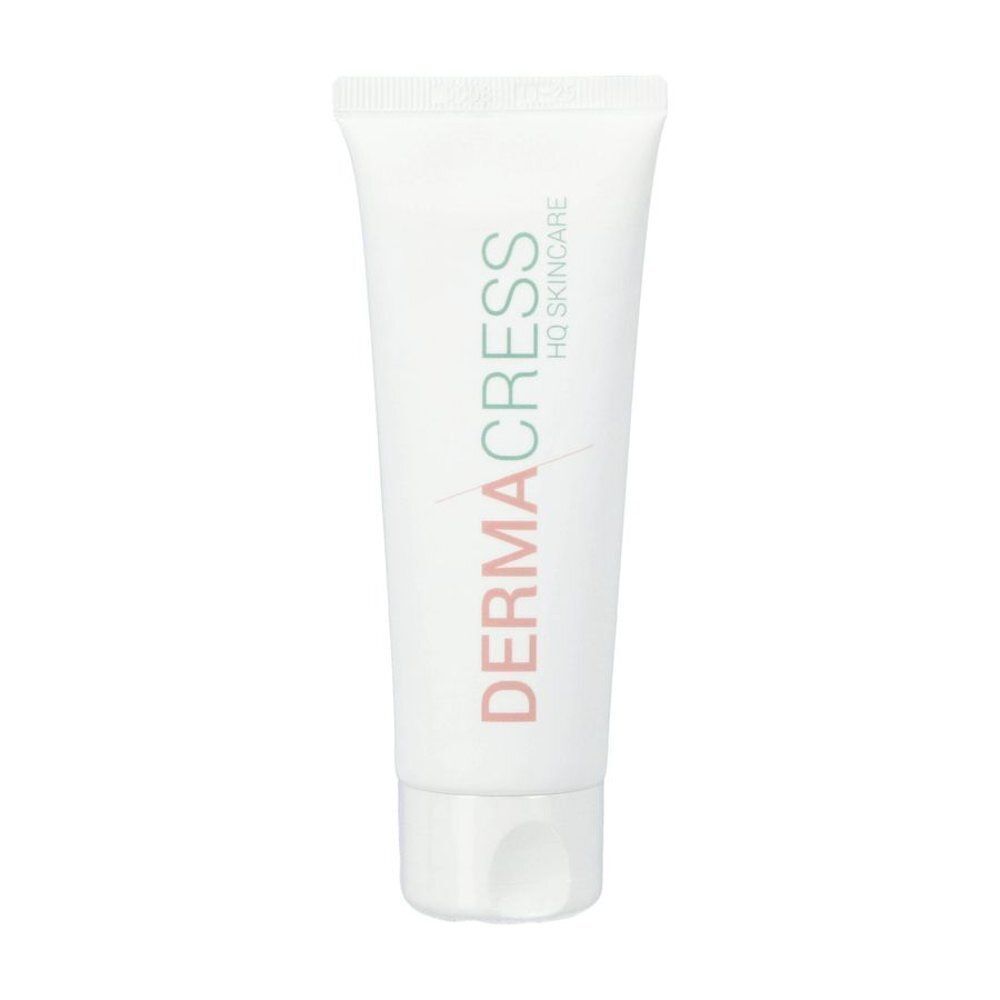 Un tube blanc de Dermacress HQ Watercress Oil Soin de la peau.
