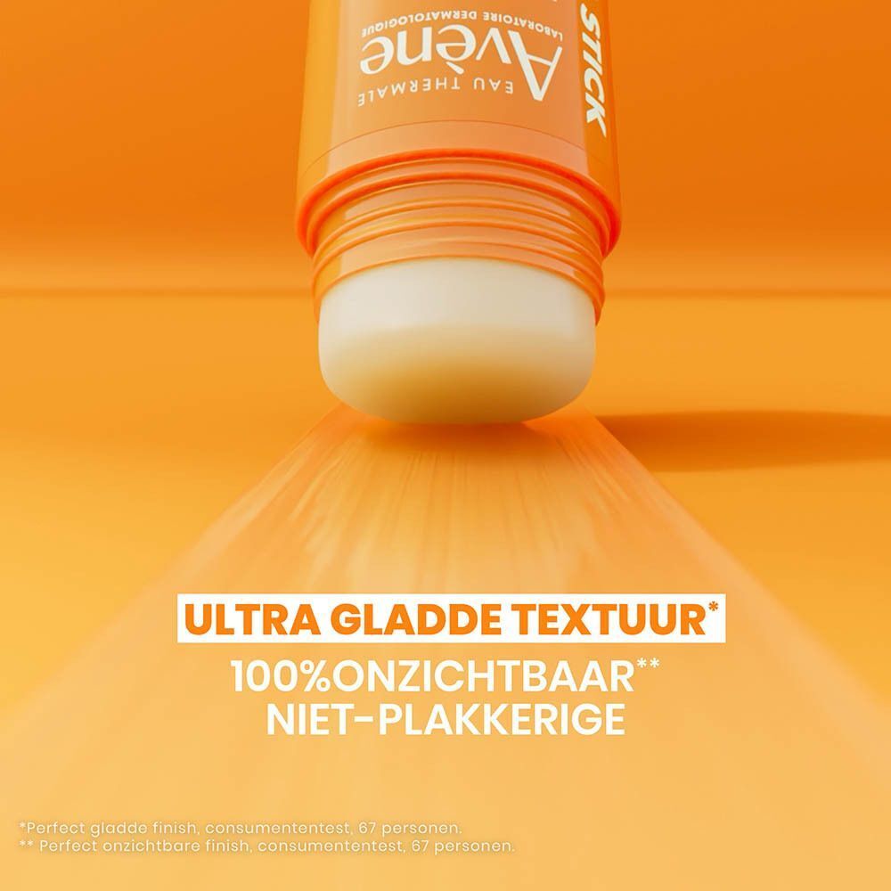 De Avène Ultra Stick Invisible SPF 50 heeft een ultra-gladde, niet-plakkerige textuur.