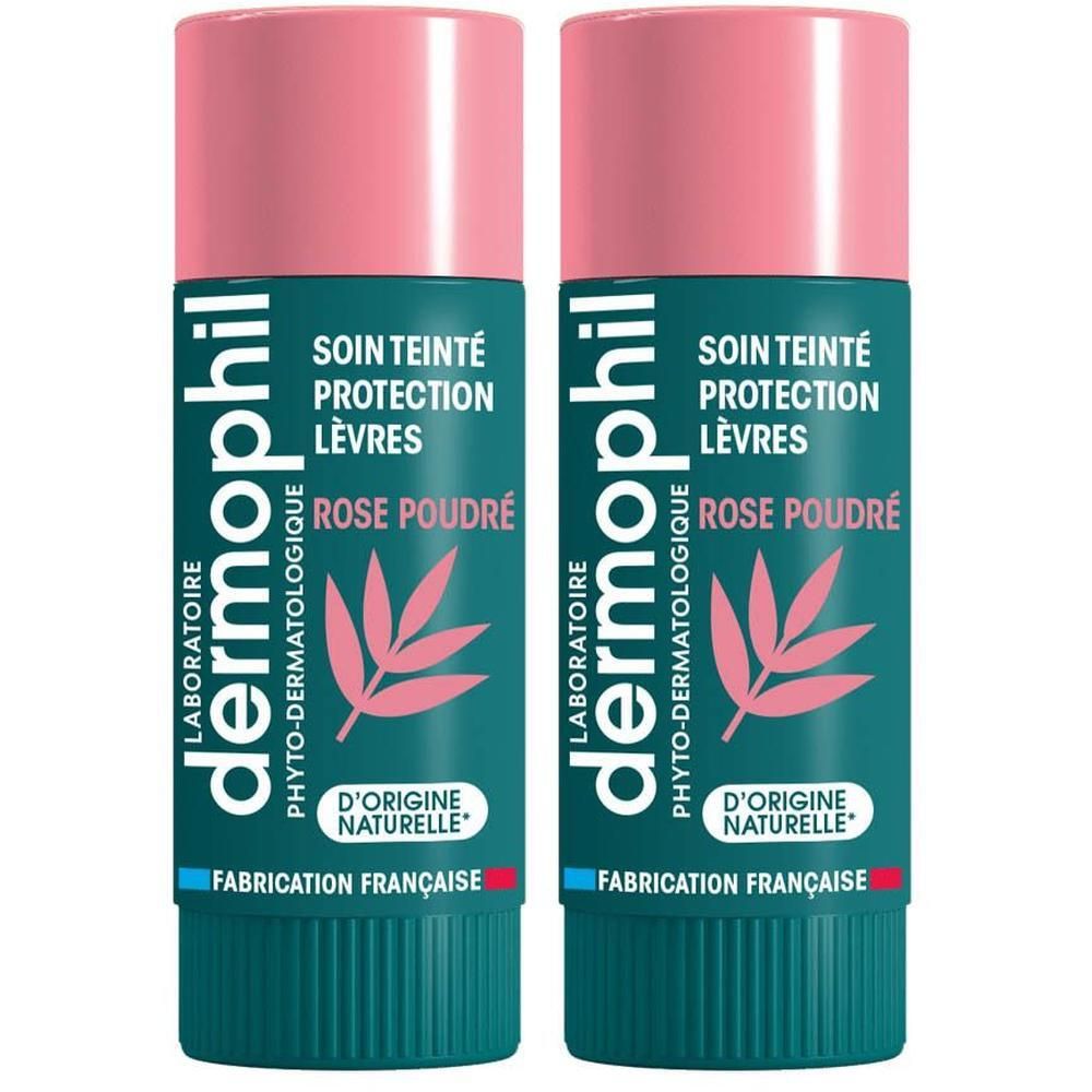 Dermophil Soin Lèvres Hydratant Rose Poudre