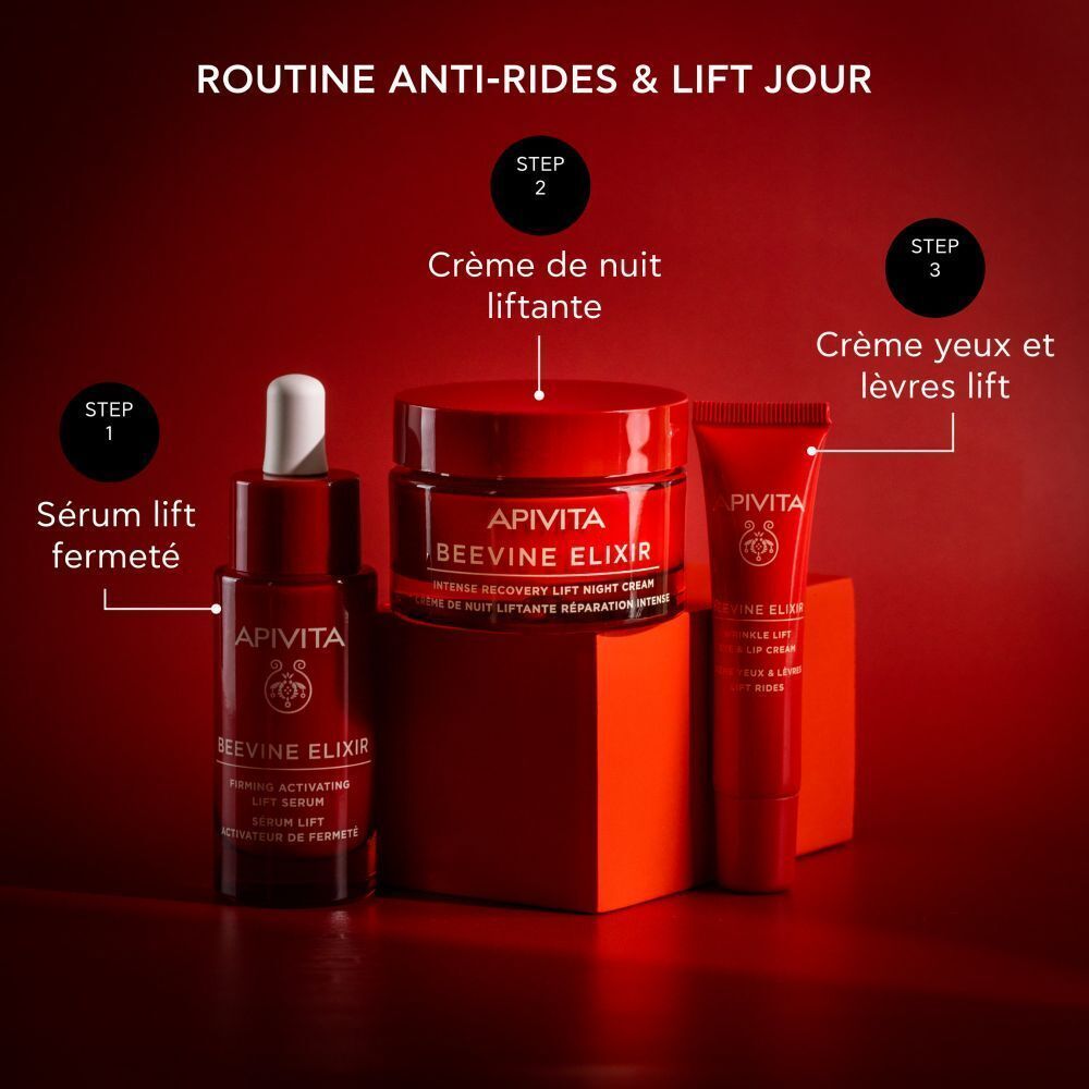 Apivita Beevine Elixir Crème de Nuit Liftante Réparation Intense