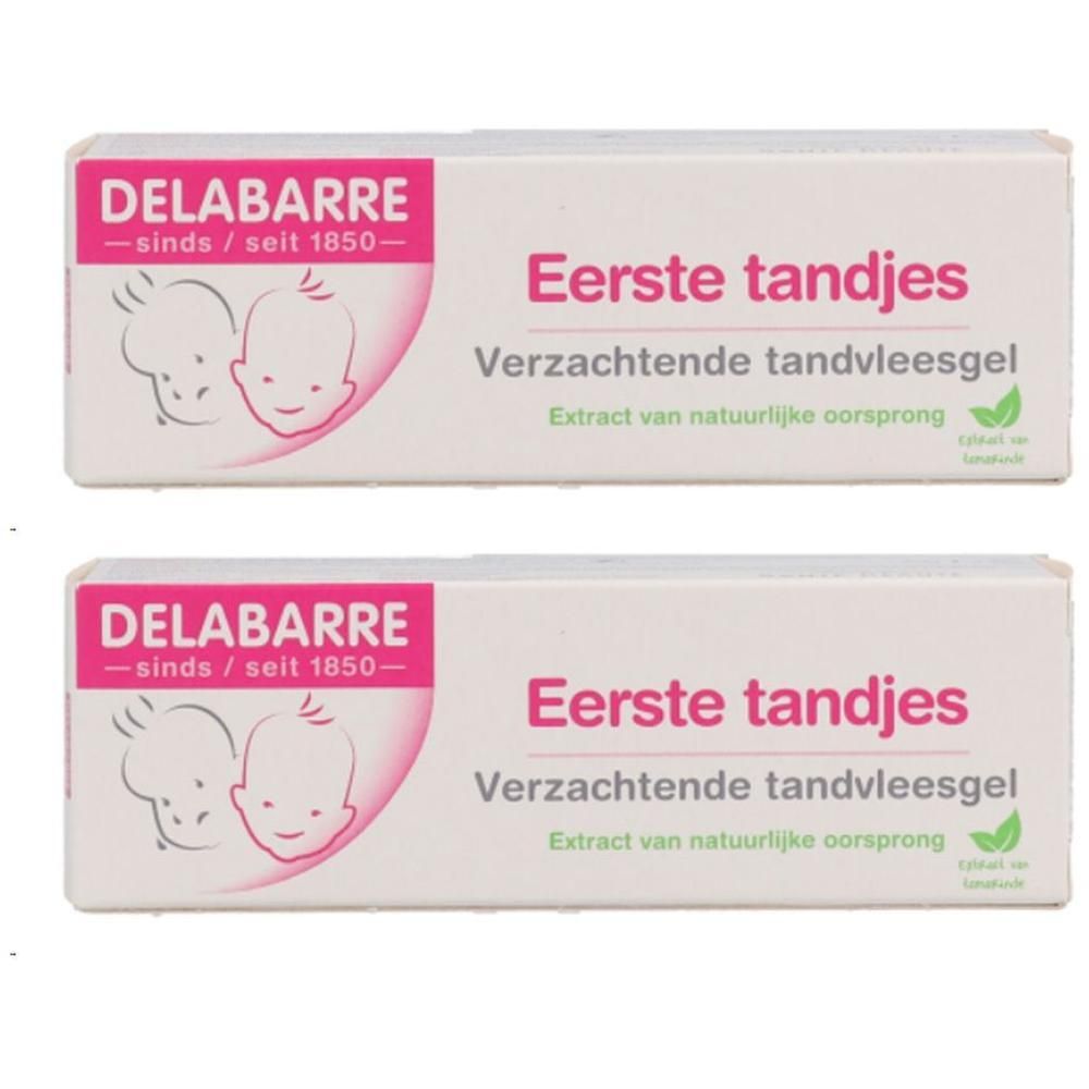 Delabarre Eerste tandjes Verzachtende tandvleesgel, Extract van natuurlijke oorsprong.