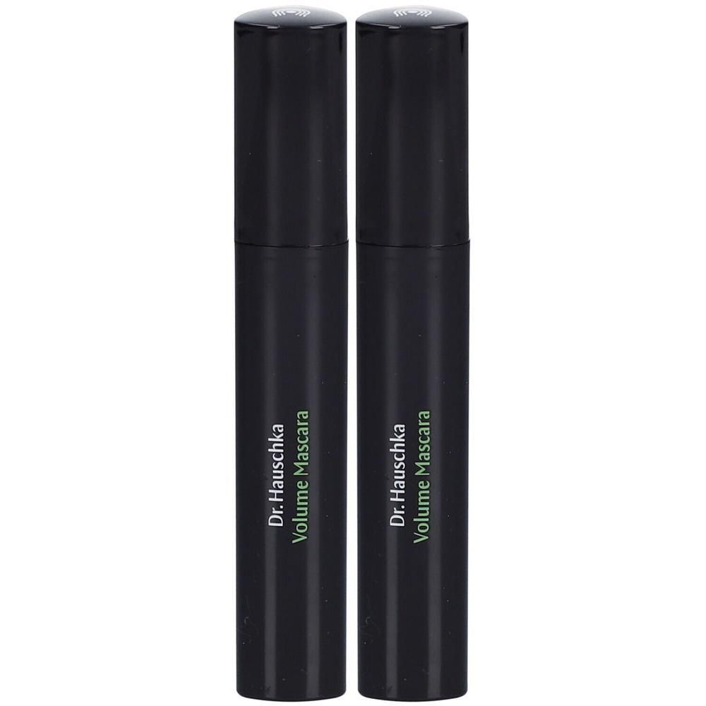 Deux mascaras Volume Dr. Hauschka, teinte 02 Brun.