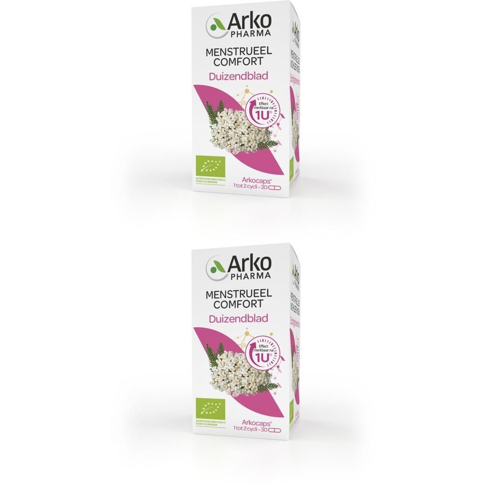 ArkoPharma Menstrueel Comfort Duizendblad verpakking met Achillea Millefolium.
