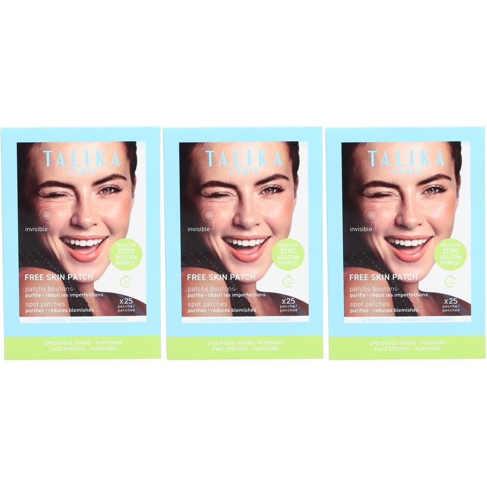 Talika - Patchs Boutons Invisibles Purifiants