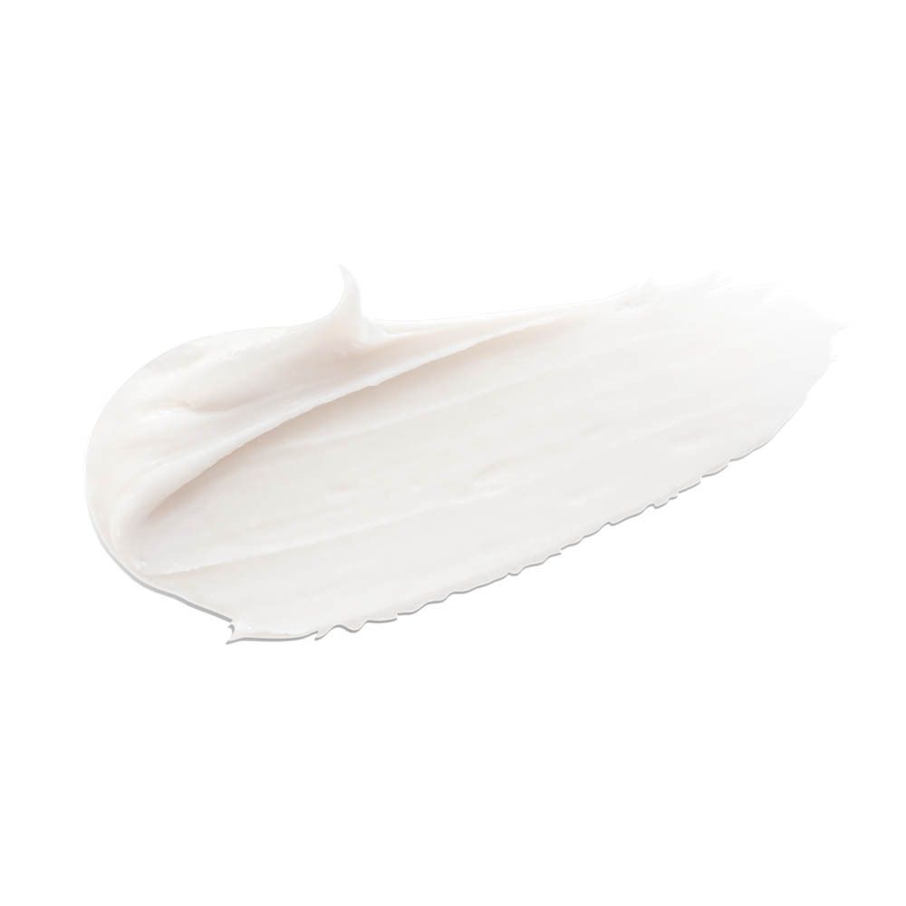 Een witte masker-sample op een witte achtergrond.