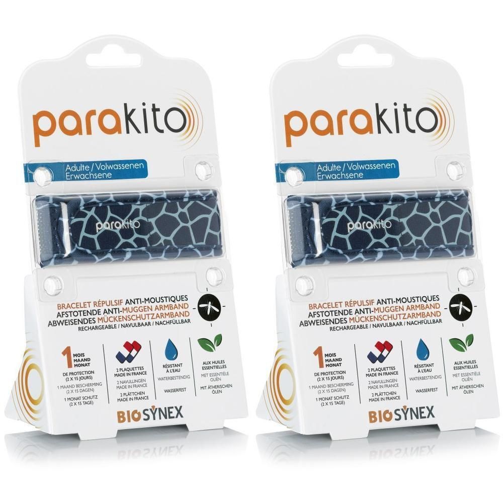 Bracelet Parakito graphique girafe pour adultes, rechargeable.